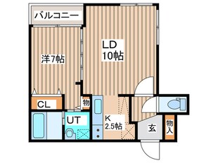 ノヴァ桑園の物件間取画像